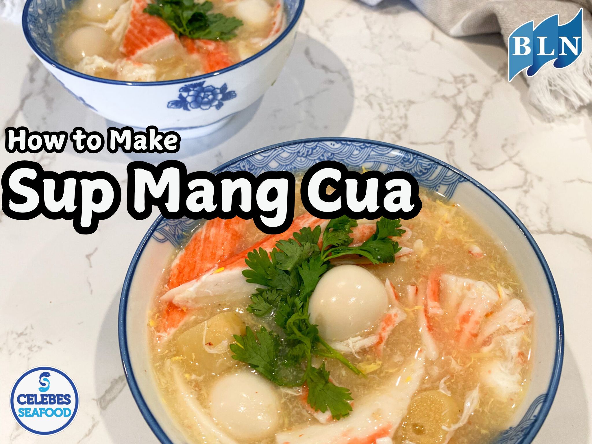 How to make Crab Asparagus Soup (Sup Mang Cua)